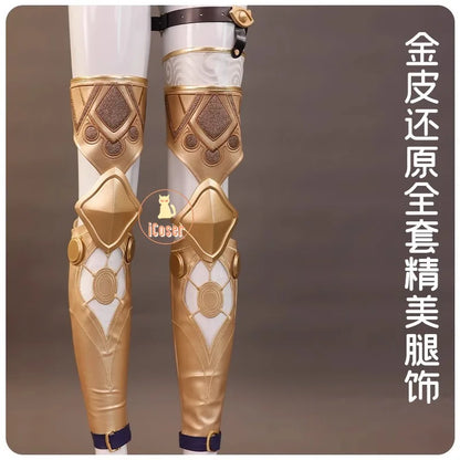 Honkai Star Rail Cipher Cosplay Costume Wig Dress Cifera Tail Amphoreus Luminous Props Halloween Party Women Girls Metal Props