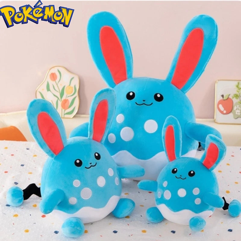 35/50/70CM Big Size Pokemon Azumarill Plushies Cartoon Anime Plush Pillow Soft Doll Kawaii Stuffed Plushie Give Gift To Children