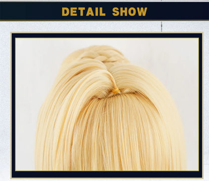 PRE-SALE UWOWO Game Neroo Claudius Cosplay Wig Maid Ver Hair Women 35cm Golden Girls Saber Hair