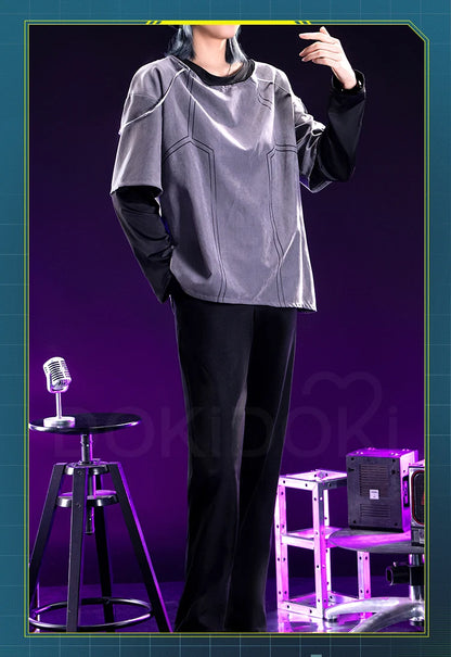 IN STOCK Till Cosplay Costume Anime Cosplay【XS-3XL】Alien Stage DokiDoki-R Till R6 Cosplay Men Stage Halloween Plus Size