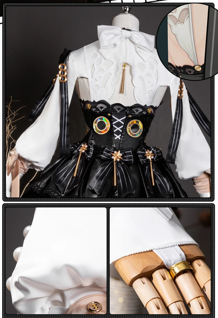 Astra Yao Cosplay Costume Game Zenless Zone Zero【S-2XL】DokiDoki-R ZZZ Women Dress Astra Cosplay Plus Size