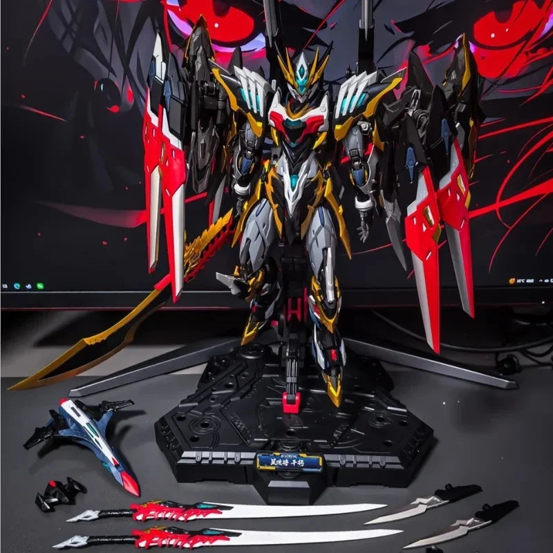 MOTOR NUCLEAR MG 1/100 GAN JIANG MNP-XH12 Alloy Skeleton Assembly Model Action Figure Robot Plastic Toy Gift