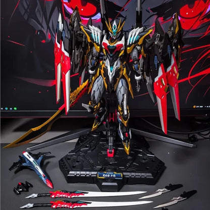 MOTOR NUCLEAR MG 1/100 GAN JIANG MNP-XH12 Alloy Skeleton Assembly Model Action Figure Robot Plastic Toy Gift