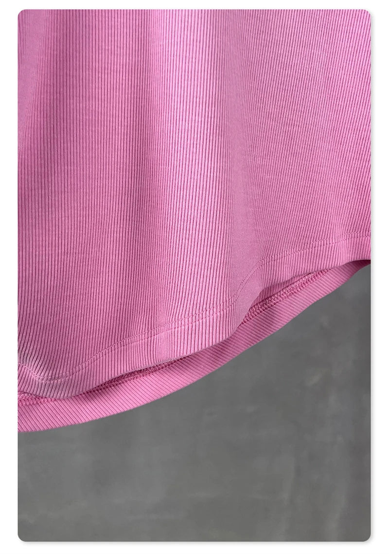 ZODF Sexy Women Autumn Washed 275gsm Hooded T Shirt Ladies Girls Slim Fit Distressed Side Pleated T-Shirts Tees HY1149