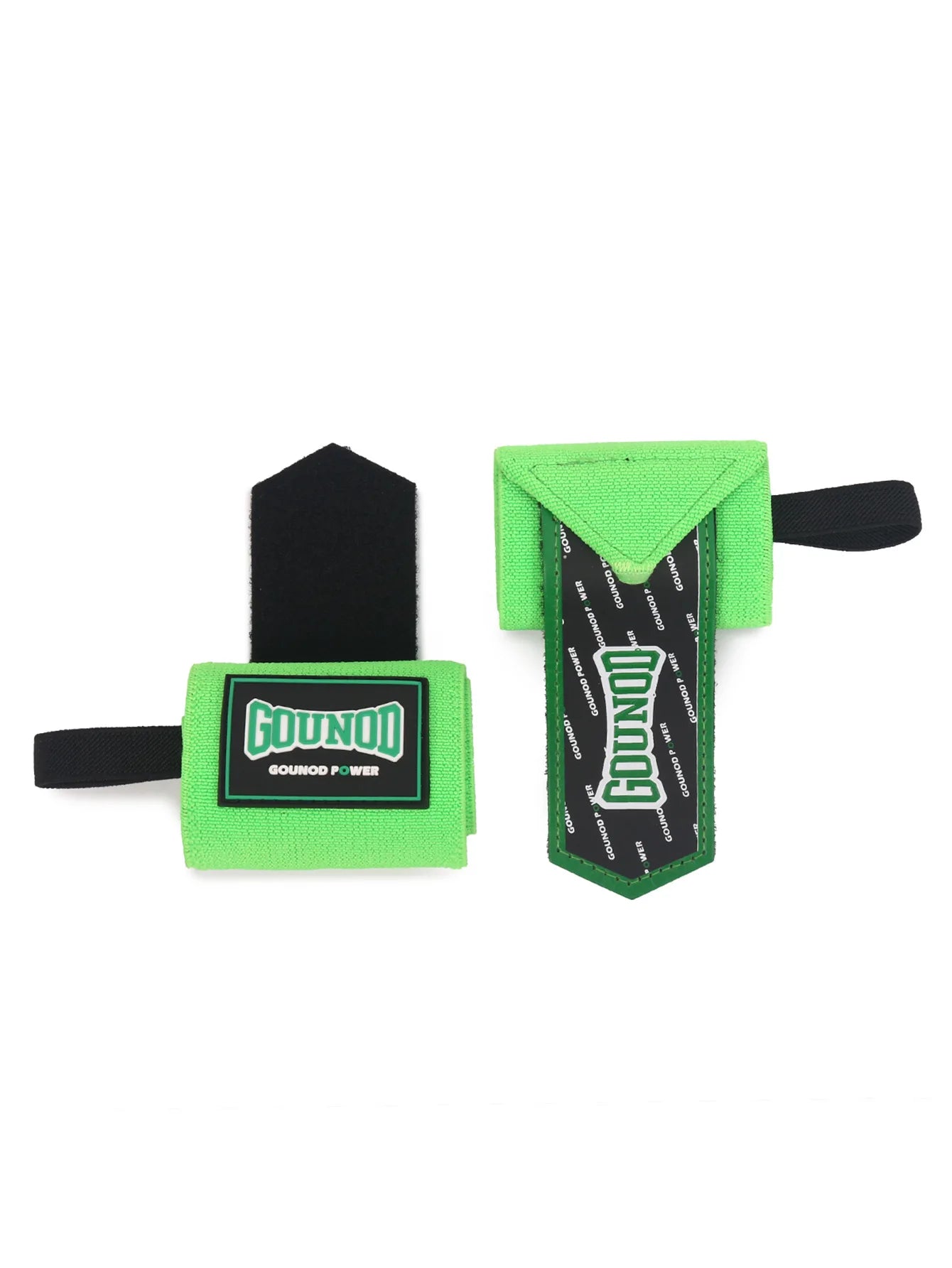 Gounod Sports Winding Wristband for Fitness Weightlifting and Horizontal Bar Training - BLACK