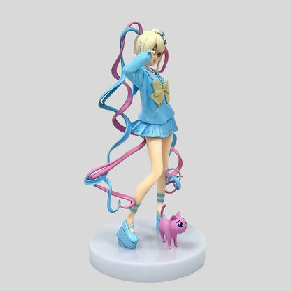 Pretty Girl Super Angel-Chan - Premium Anime Figurine Cute Vtuber Girl Collectible Model Decoration Perfect Gift For Anime