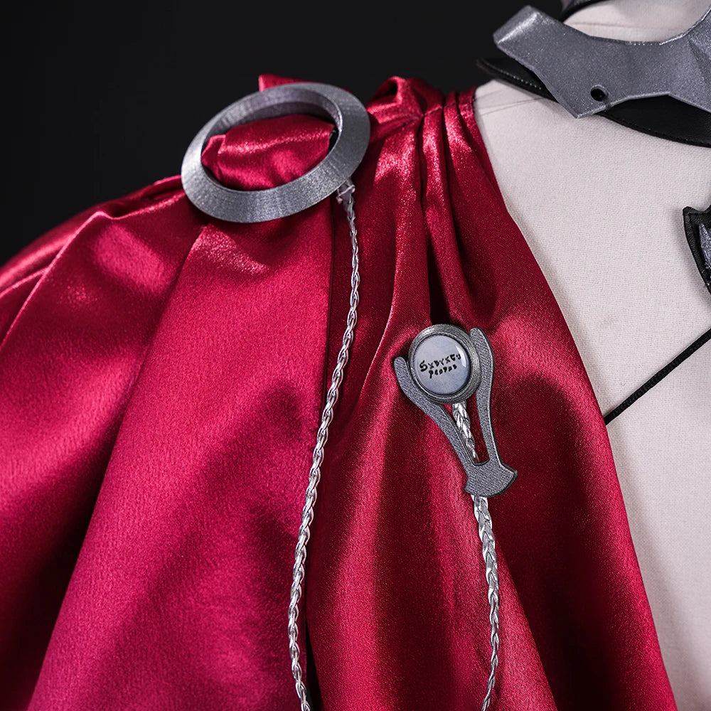 Wuthering Waves Lupa Cosplay Costume Wig Bodysuit Cloak Earrings Tail Headwear Leggings Halloween Party for Women Girls iCoser