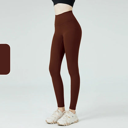 2025 Codex Seamless Yoga Leggings Women’s Sports Tights Gym Workout Fitness Pants Athletic Wear - Chestnut / XL