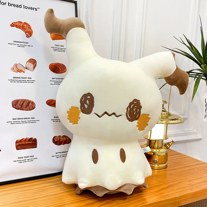 35/95cm Mimikyu Large Pokemon Plush Toys Anime Doll Cartoon Pikachu Pokémon Plushie Kawaii Stuffed Gift for Kids Birthday Xmas