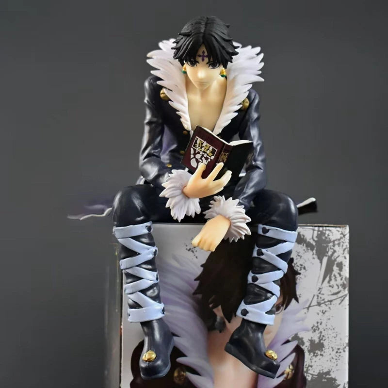 14cm Hunter×Hunter Anime Figure Phantom Troupe Hisoka Action Figure Noodle Stopper Room Decoration Noodle Stopper PVC Model Toys