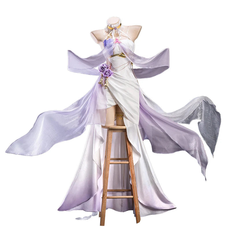 IN STOCK UWOWO Elysia Cosplay Game Honkai Impact 3: Elysia Gown Fanart Cosplay Costume Halloween Costume
