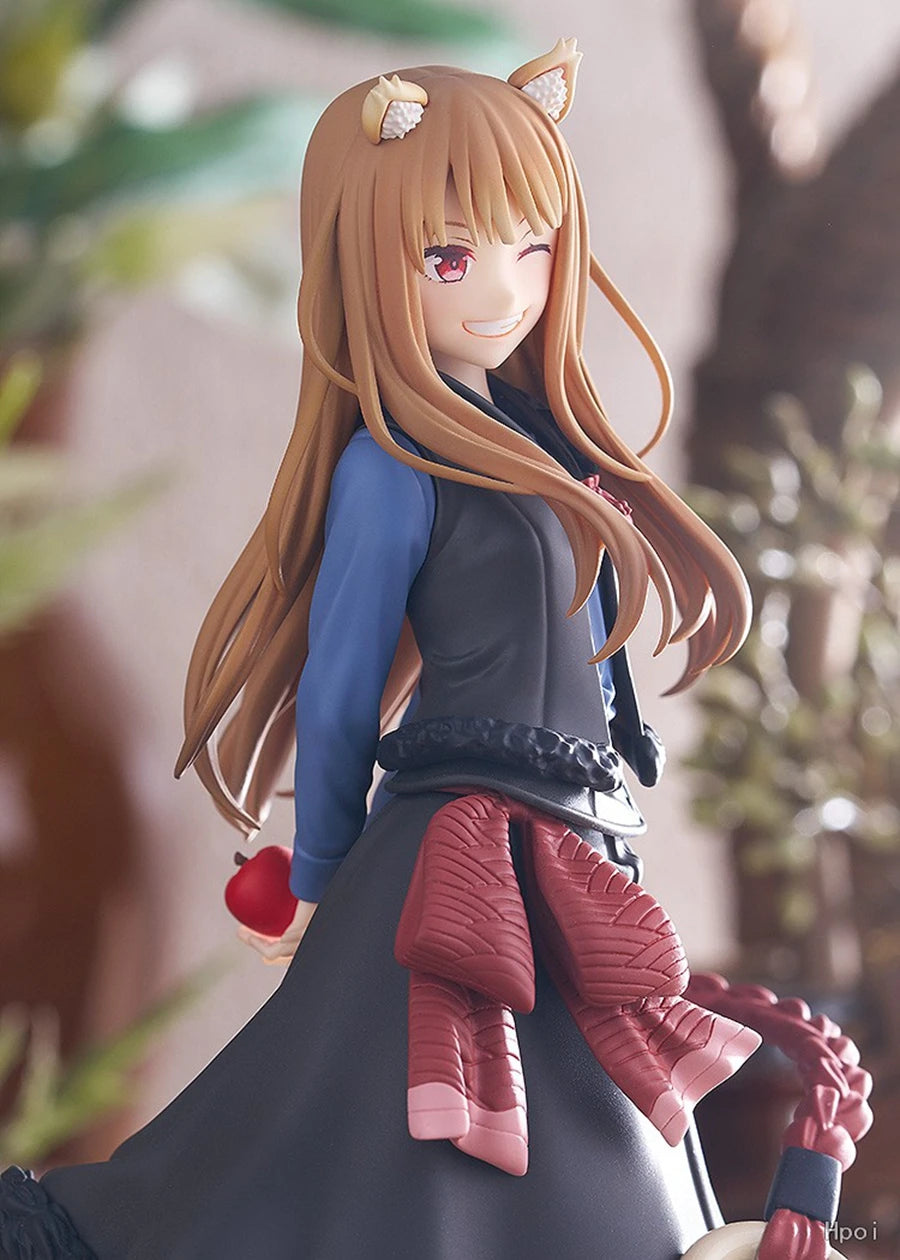 17cm Spice and Wolf: MERCHANT MEETS THE WISE WOLF Anime Figure Wolf Holo Action Figure PVC Adult Collection Model Doll Toys