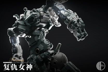 In Stock Infinite Dimension Rt-002 Nemesis 1/100 Assembling Model Mecha Model Pvc Toys In Era+ Advanced Strategic Revenge Titan
