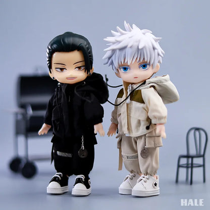 OB11 1/12 Doll Outdoor Jacket and Pants Suit Casual Outfit Accessories for DIY Dolls - 2 / ob11