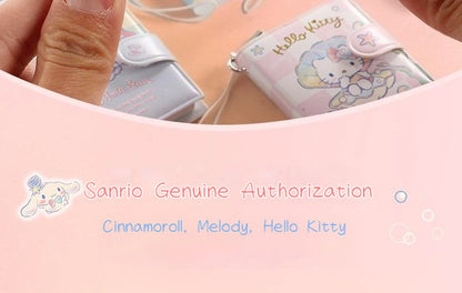 Sanrio Cartoon Mini Notepad Kawaii My Melody Kuromi Cinnamoroll Notebook Portable Pocket Hand Book Stationery Students Supplies