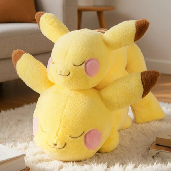 40/70cm Large Cartoon Pikachu Plush Pillow Pokemon Stuffed Toy Cute Plushie Gift for Children