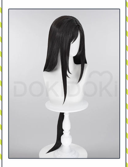 IN STOCK Tifa Lockhart Venat Wig Game FF Cosplay DokiDoki Long Black Hair Tifa Venat Cosplay Ear Clips ReMark