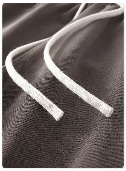 ZODF 2023 Spring Men 380gsm Washed Cotton Pants American Retro Unisex Loose Edge Oversized Straight Trousers Streetwears HY0537