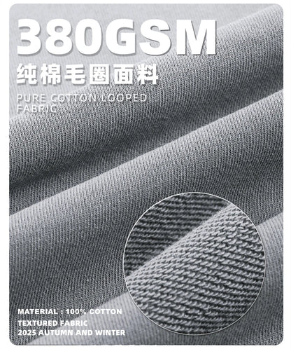 ZODF Summer Autumn Man Washed Sleeveless Hoodies For Men Unisex Loose Edge Distressed 380gsm Cotton Hooded Pullovers HY1097