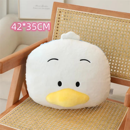 Kawaii Sanrio Plush Throw Pillow Pillow Blanket Pekkle Plush Doll Cute Anime Plush Doll Toys Gifts For Girls