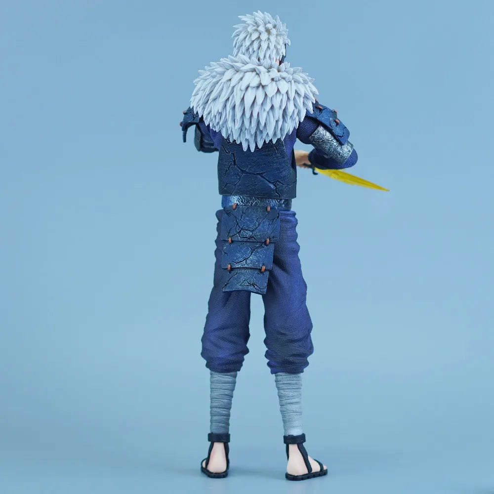 31cm Anime NARUTO Senju Tobirama PVC Action Figure Statue Desktop Ornament Model Toy Gift
