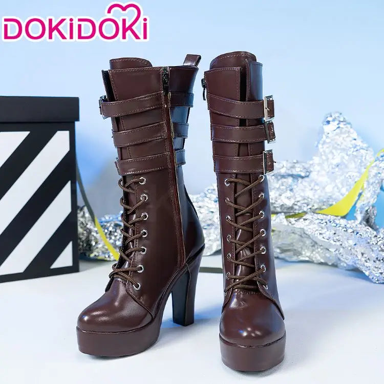 Alice Thymefield Ukinami Yuzuha Anby Demara Ye Shunguang Lucia Elowen Shoes Game Zenless Zone Zero DokiDoki ZZZ Cosplay Boots