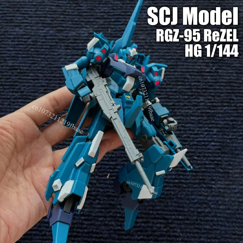 SCJ Model RGZ-95 ReZEL HG 1/144 HGUC Assembly Model Kit Assembly Model Kit Toys Action Figure Robot Gifts