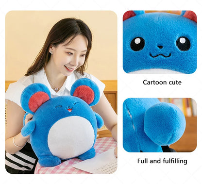 35/55/75cm Azumarill Pokemon Large Plush Toy Anime Doll Cute Giant Pokémon Cute Cartoon Stuffed Plushie Pillow Gift for Children