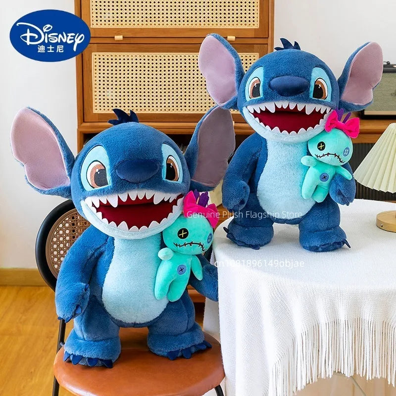 35/50/65cm Big Size Disney Stitch Plush Toy Doll Anime Lilo & Stitch Cartoon Stuffed Doll Children's Comforting Pillow Kids Gift