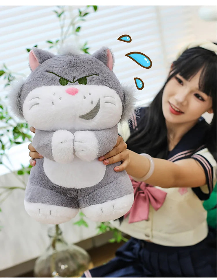 35/50/60cm Big Size Lucifer Disney Anime Plush Stuffed Doll Kawaii Room Decoration Plushie Children Pillow Ornament Holiday Gift
