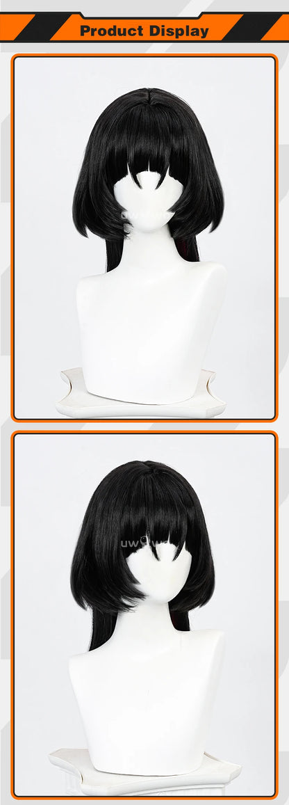 UWOWO Jane Doe Wig Game Zenless Zone Zero Cosplay/ZZZ Cosplay Jane Doe Cosplay Wig