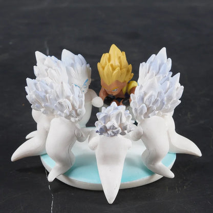 5cm Anime Dragon Ball Z Figure Gotenks Ghost set Action Figures PVC Statue Collection Model Toys Gifts