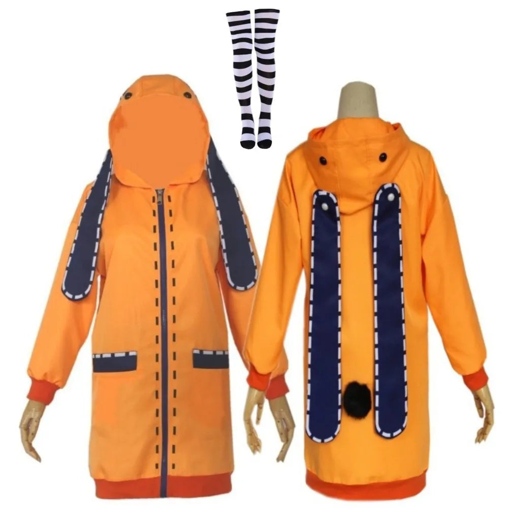 Kakegurui Jabami Yumeko Cosplay Costume Set Polyester - 2pcs / XS（old）
