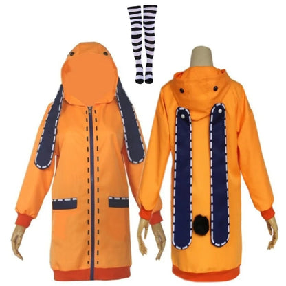 Kakegurui Jabami Yumeko Cosplay Costume Set Polyester - 2pcs / XS（old）