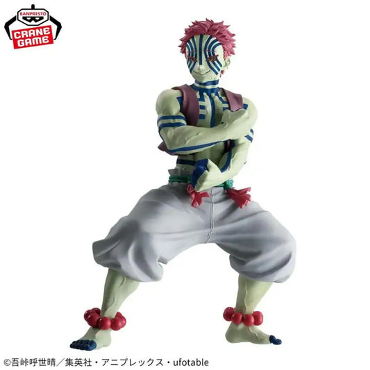 Bandai In Stock Original Banpresto Grandista Demon Slayer Akaza Figure Anime Action Model Genuine Boxed Toys Gifts