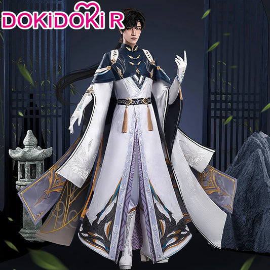 Zayne Cosplay Costume Game Love and Deepspace Cosplay DokiDoki-R Men Costume Lishen Zayne Cascading Clouds Cosplay Christmas