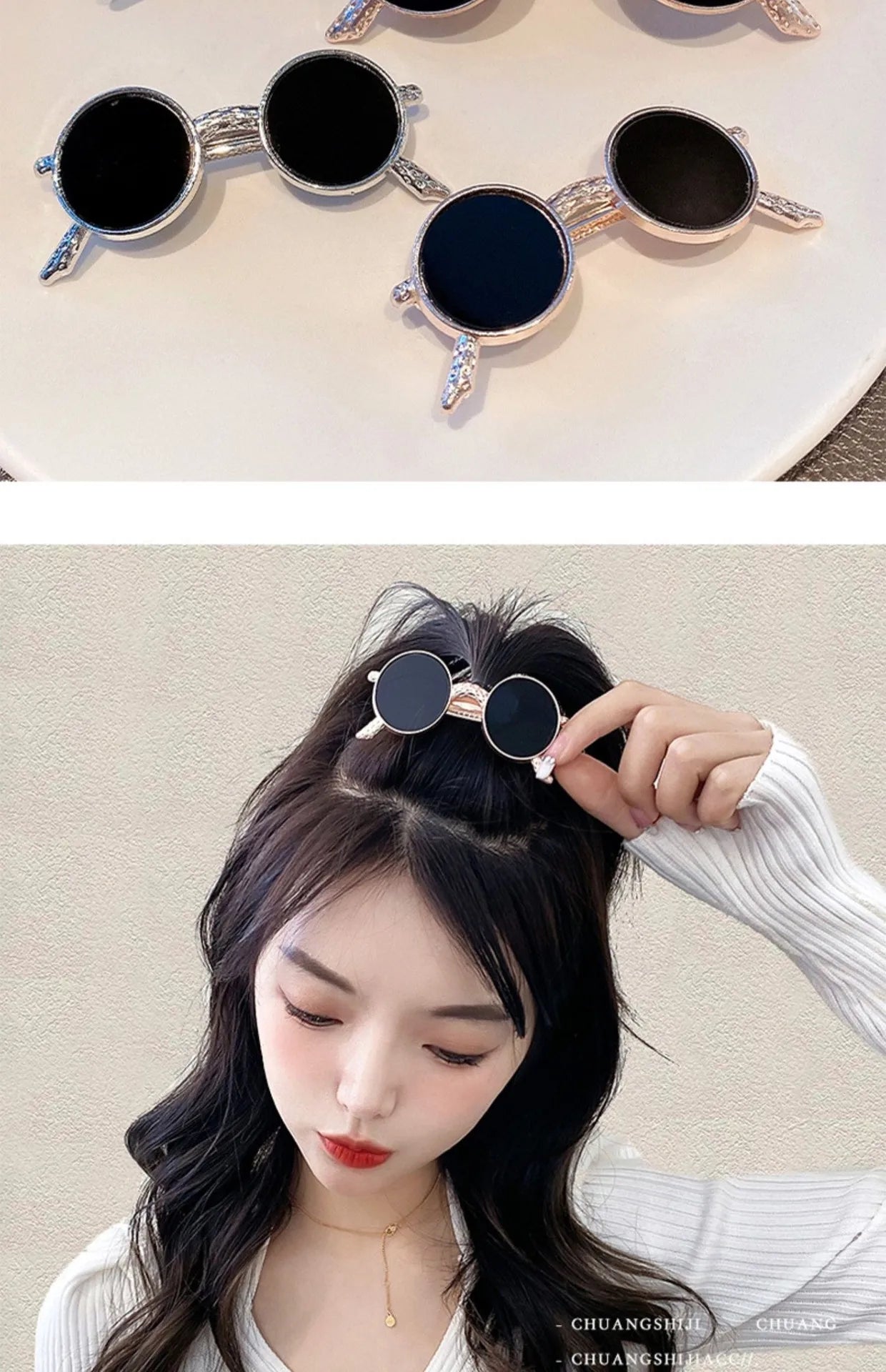 Kafka Cosplay Headwear Sunglasses Hairpin Game Honkai Star Rail Cos Props Stellaron Hunters Astral Express Girls Women Accessory