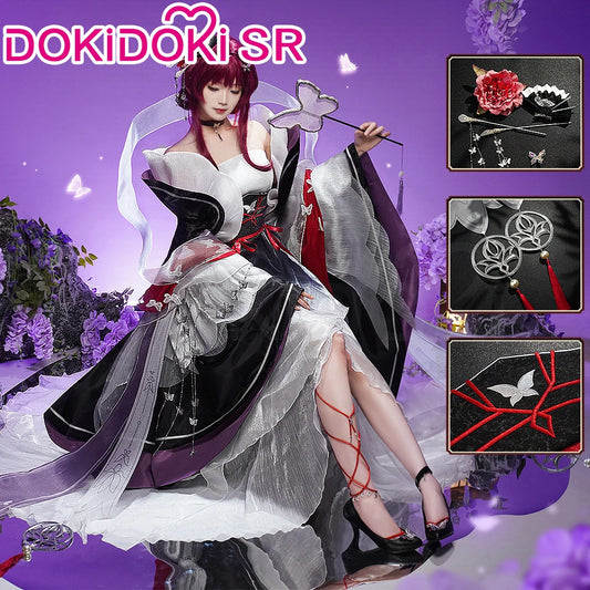 Kafka Doujin Cosplay Costume Game Honkai: Star Rail DokiDoki-SR HSR Costume Kafka Cosplay Women Doujin Dress