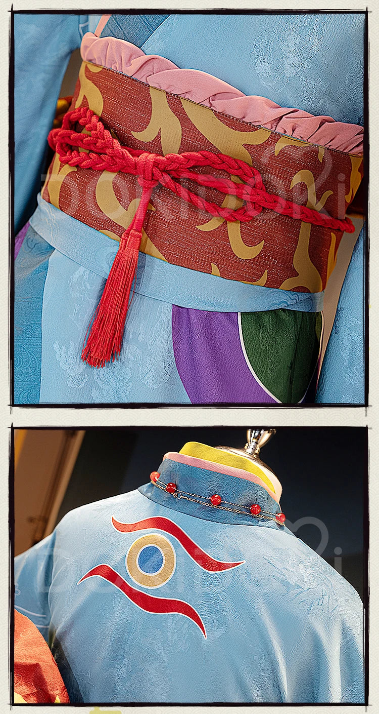 IN STOCK Kusuriuri Cosplay Costume Anime Mononoke【S-3XL】DokiDoki-R Men Kimono Costume Kusuriuri Cosplay Halloween