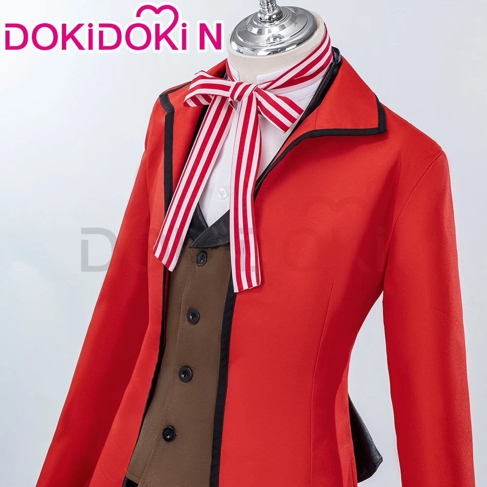 Grell Sutcliff Cosplay Costume Anime Cosplay【S-3XL】DokiDoki-N Grell Sutcliff Cosplay Men Uniform Costume Plus Size