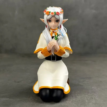Cute Frieren Anime Figurine Frieren:Beyond Journey's End Beautiful Girl Action Figures PVC Collection Decoration Model Toy Gifts