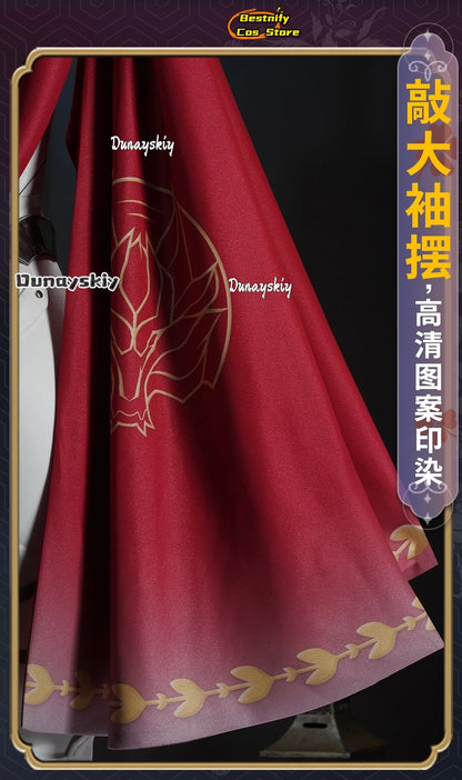 Wuthering Waves Lupa Cosplay Costume S-2XL Polyester