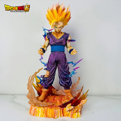 Hot Dragon Ball Z Anime Figure Son Gohan Action Figurine Super Saiyan 2 Cell Game Children Toys Son Goku  Gift