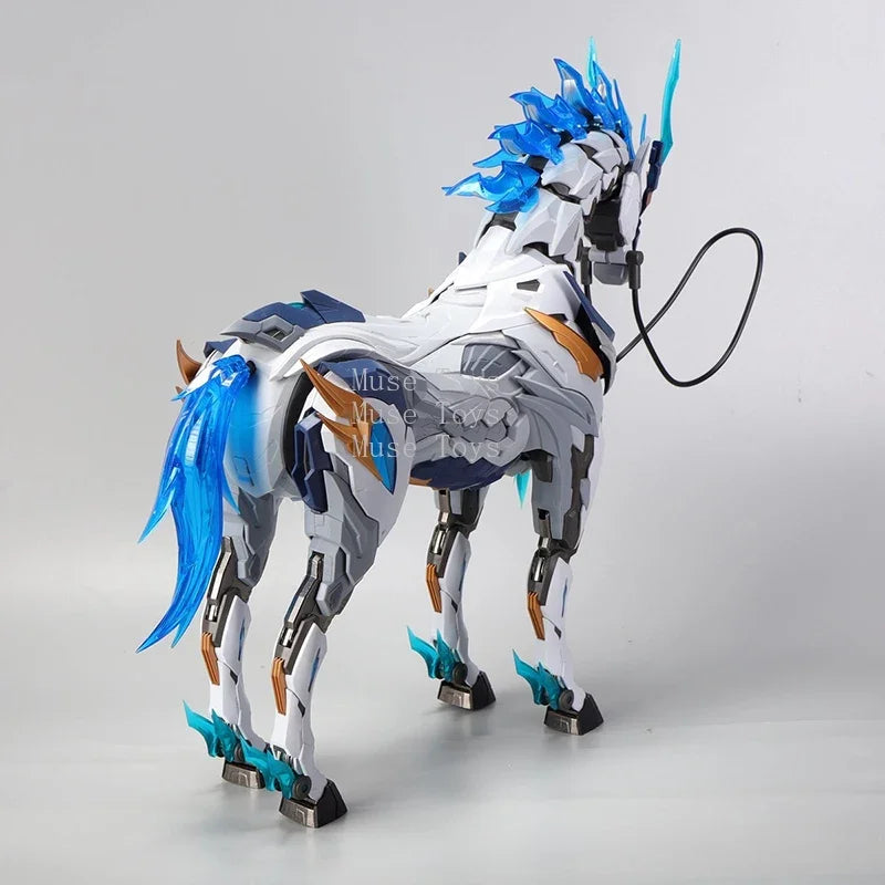 Motor Nuclear Mnp-Xh05 Zhao Yun Tianyou Star Dragon Gallbladder Tiger General Yulan White Horse Model Collection Gift