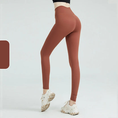 2025 Codex Seamless Yoga Leggings Women’s Sports Tights Gym Workout Fitness Pants Athletic Wear - Bronze / S