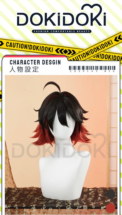 IN STOCK GaMing Wig Game Genshin Impact DokiDoki Men Hair Cosplay Hair Heat Resistant Synthetic Free Wig Cap