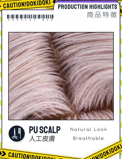 IN STOCK The Herta Cosplay Costume Game Honkai: Star Rail DokiDoki-SR HSR Women Cosplay The Herta Halloween Costume Wig