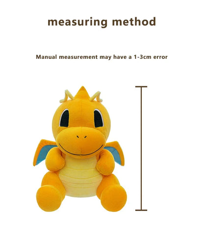 17/47cm Dragonite Pokemon Pillow Doll Lucario Plush Pokémon Plushie Anime Stuffed Toys Charizard Birthday Soft Gift for Children