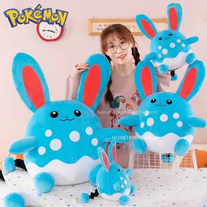 35/50/70cm Big Size Pokemon Azumarilla Anime Plush Stuffed Doll Room Decoration Plushies Kawaii Pillow Ornaments Children's Gift