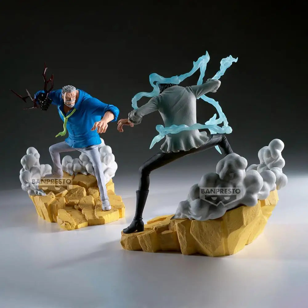 Bandai Banpresto One Piece Aokiji Kuzan Monkey D. Garp 17-19cm PVC Model